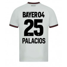 Bayer Leverkusen Exequiel Palacios #25 Bortatröja 2023-24 Korta ärmar